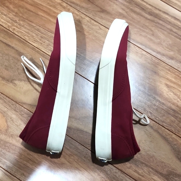 VANS canvas maroon low-top sneakers - Picture 2 of 4